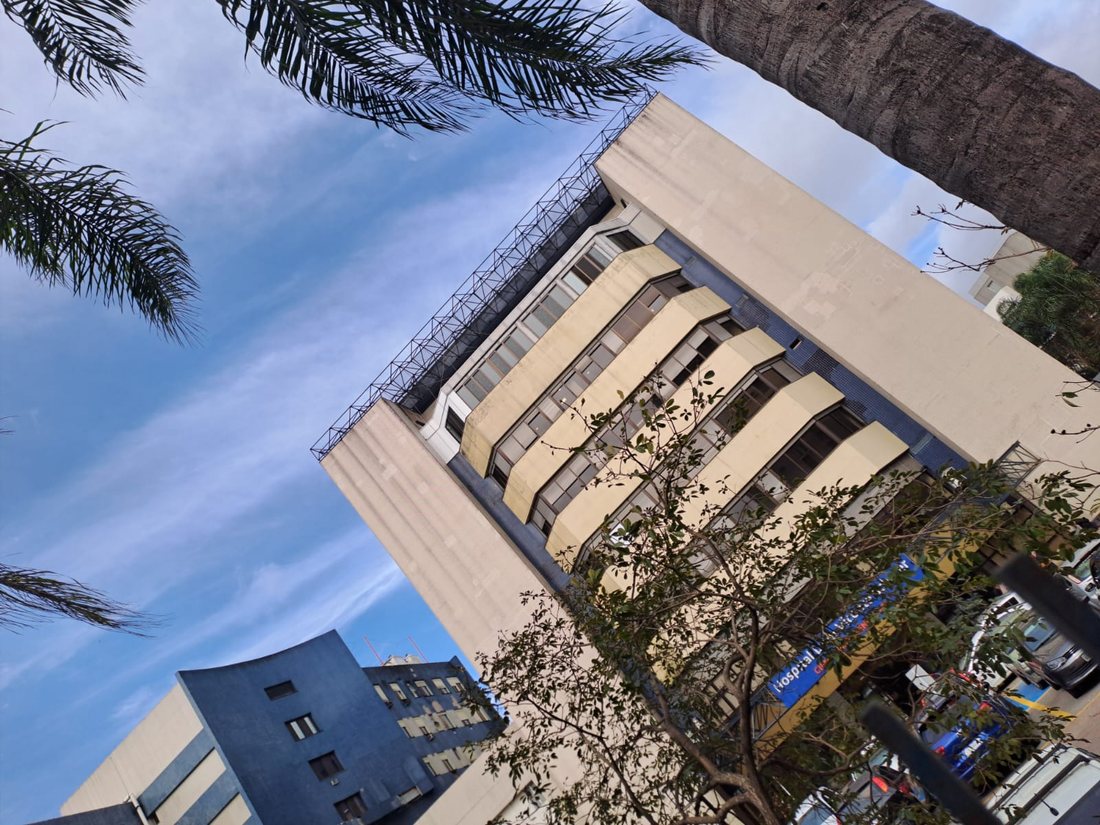 Projeto Criação do 7º Andar — Hospital Santa Casa — Estrutura metálica e criação de novo pavimento